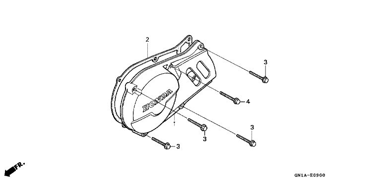 LEFT CRANKCASE COVER