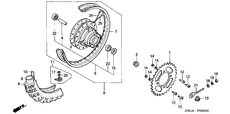 REAR WHEEL