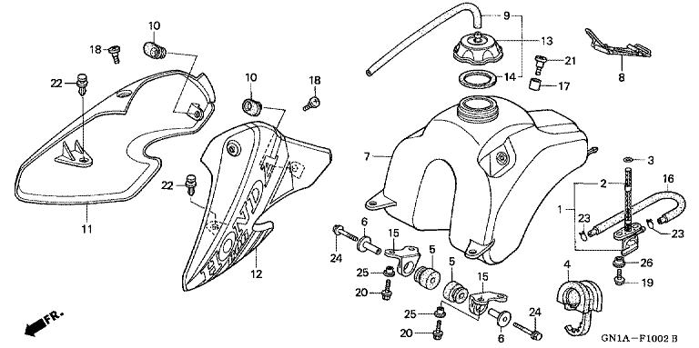 FUEL TANK (3)