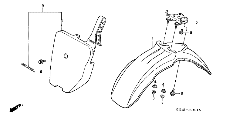 FRONT FENDER (2)