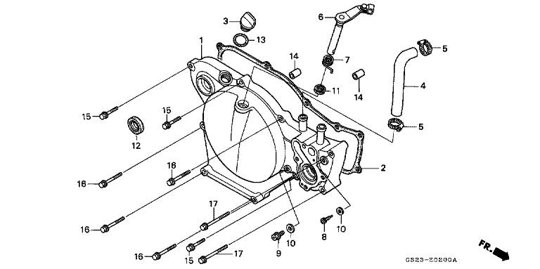RIGHT CRANKCASE COVER