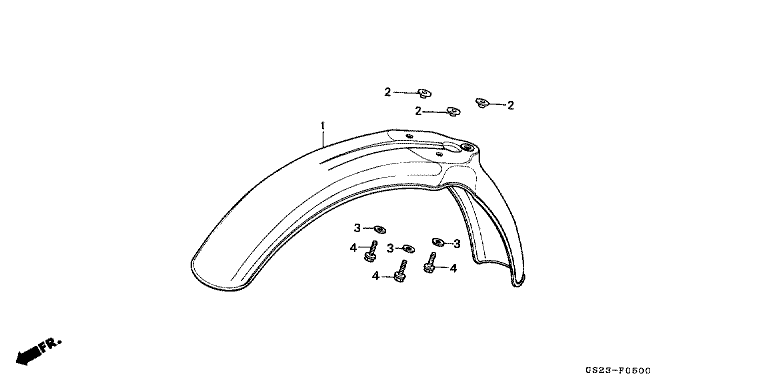 FRONT FENDER