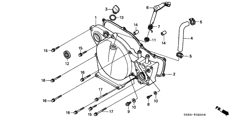 RIGHT CRANKCASE COVER