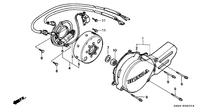 LEFT CRANKCASE COVER