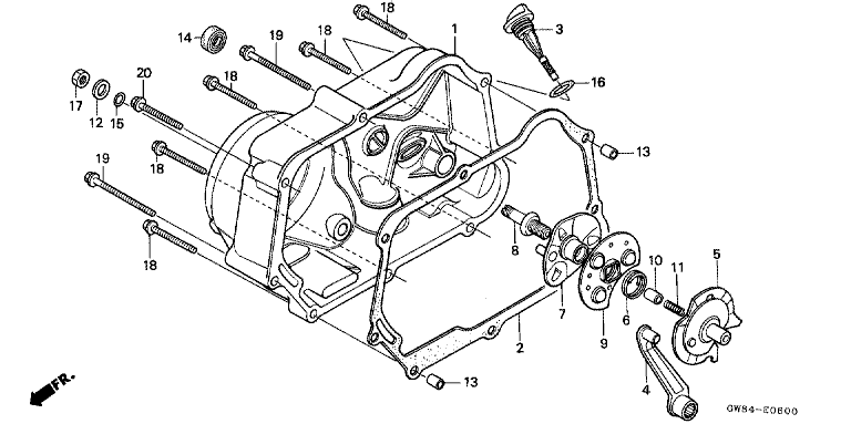 RIGHT CRANKCASE COVER