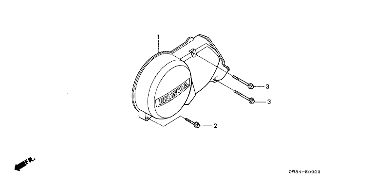 LEFT CRANKCASE COVER