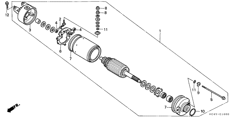STARTING MOTOR