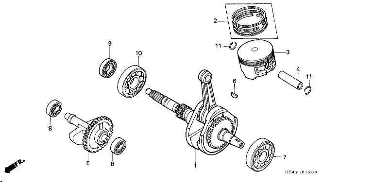 CRANKSHAFT/PISTON