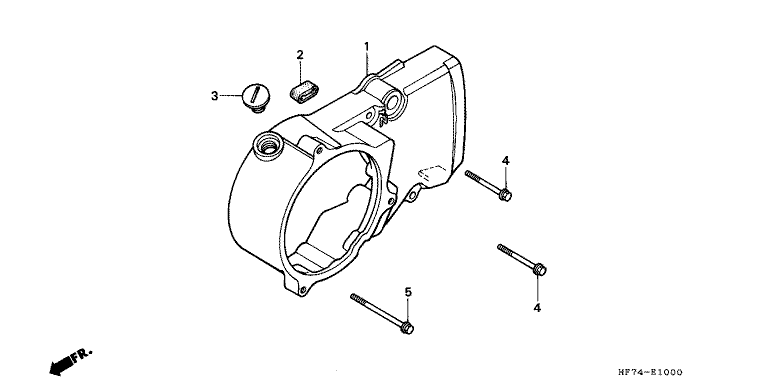 LEFT CRANKCASE COVER