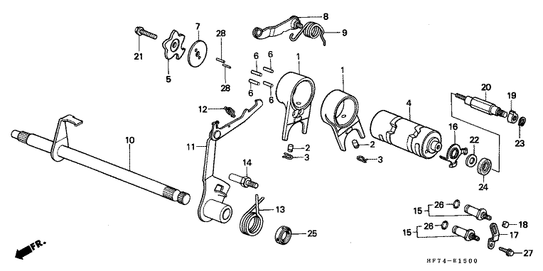 GEARSHIFT DRUM