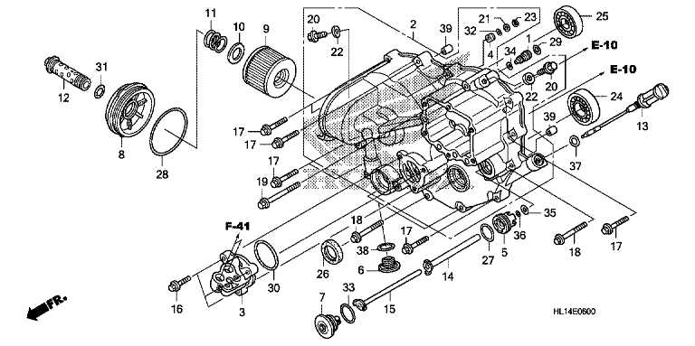 FRONT CRANKCASE COVER
