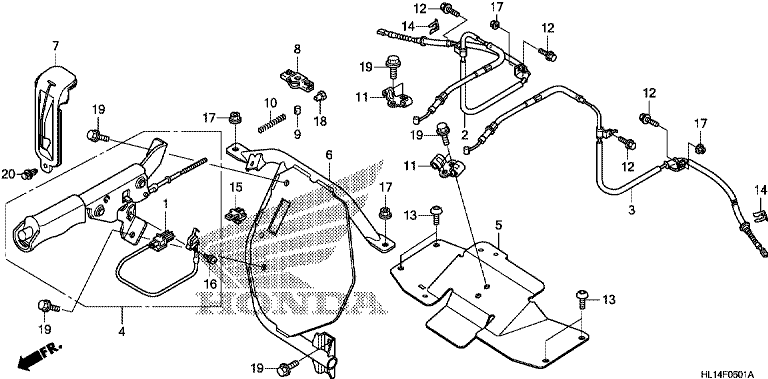 PARKING BRAKE (MUV700'11,'12,'13)