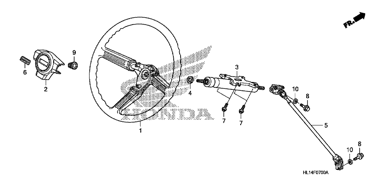 STEERING WHEEL/STEERING SHAFT/STEERING COLUMN