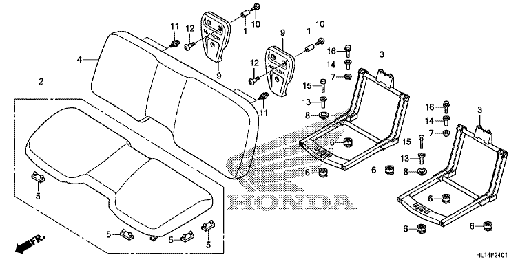 SEAT (MUV700'11,'12,'13)