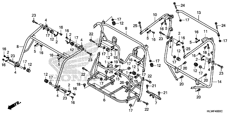 ROLL BAR (SXS700)