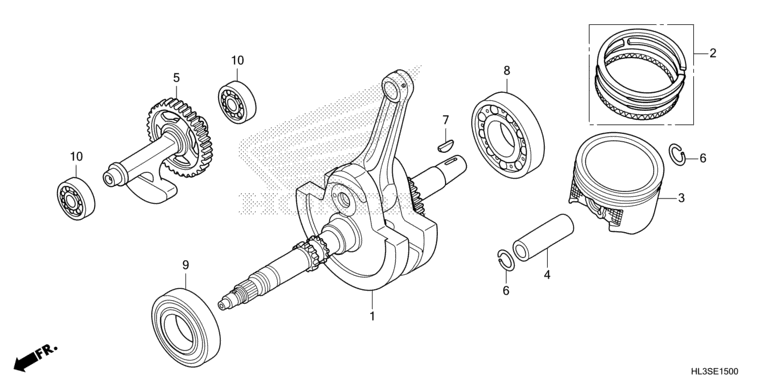 CRANKSHAFT/PISTON