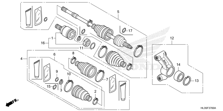 REAR KNUCKLE/REAR DRIVESHAFT