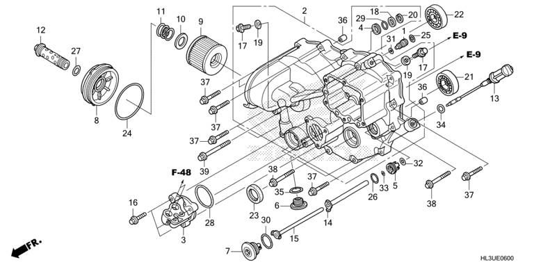 FRONT CRANKCASE COVER