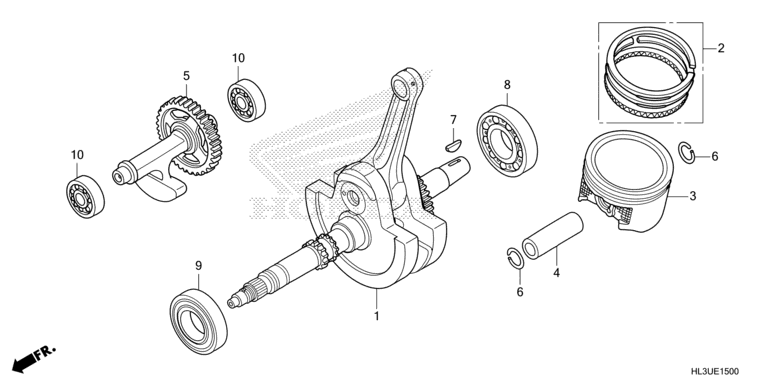 CRANKSHAFT/PISTON