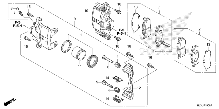 FRONT BRAKE CALIPER