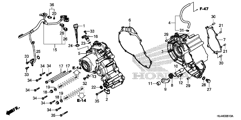 SUB TRANSMISSION CASE