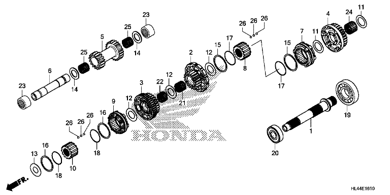 FINAL DRIVE SHAFT