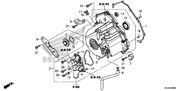 ALTERNATOR GENERATOR COVER