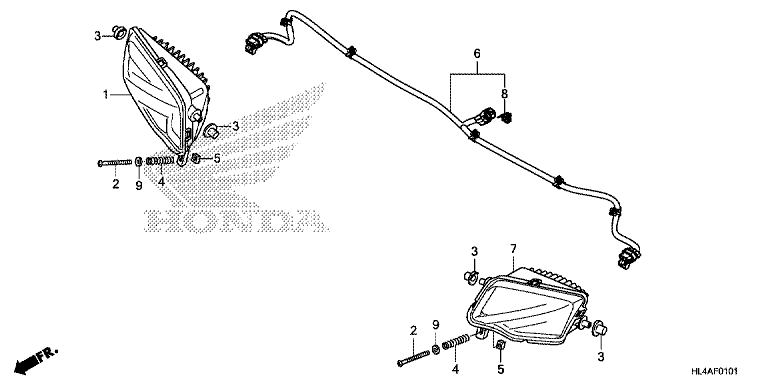 HEADLIGHT (SXS1000M3L/M5D/M5L)
