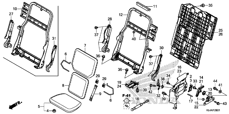 REAR SEAT