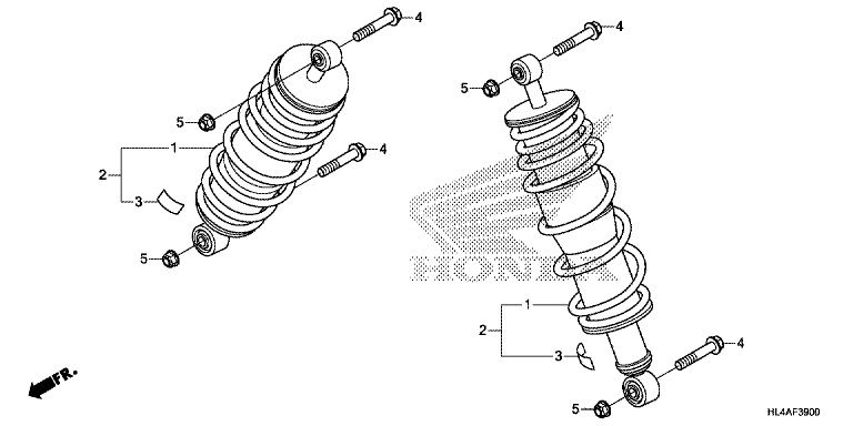 REAR SUSPENSION (SXS1000M3/M3P/M5P/M5D)