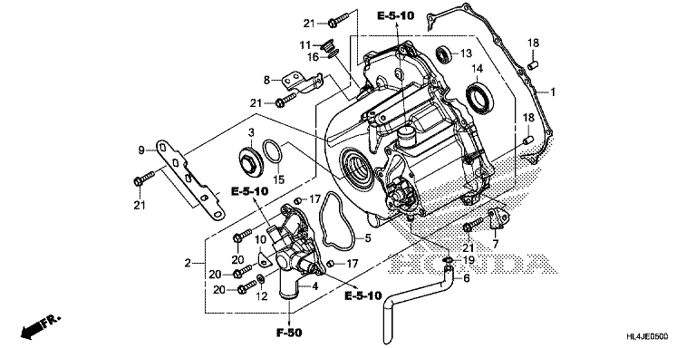 ALTERNATOR GENERATOR COVER