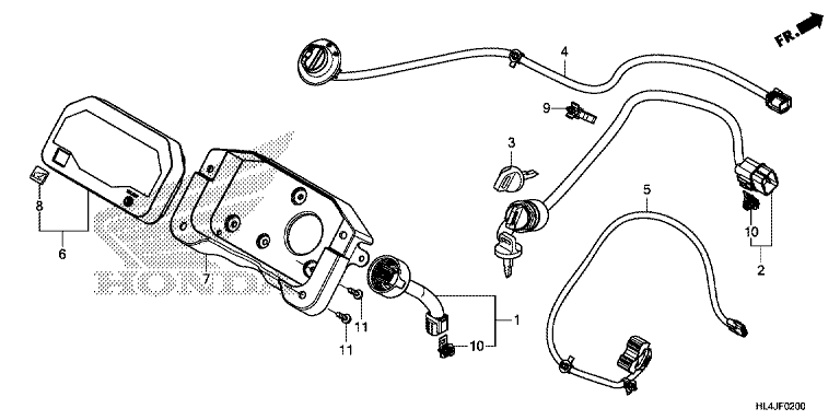 GAUGE/SWITCH (SXS1000M3/M3P/M5P/M5D)