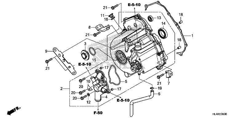 ALTERNATOR GENERATOR COVER