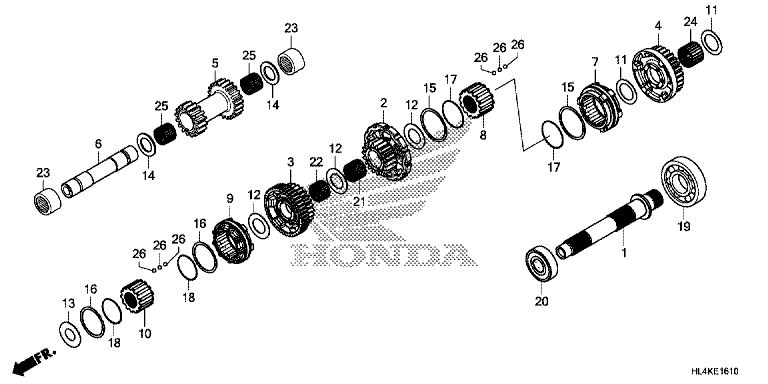 FINAL DRIVE SHAFT