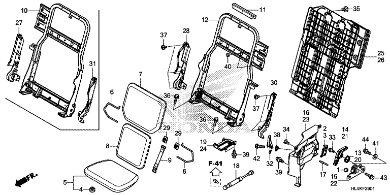 REAR SEAT