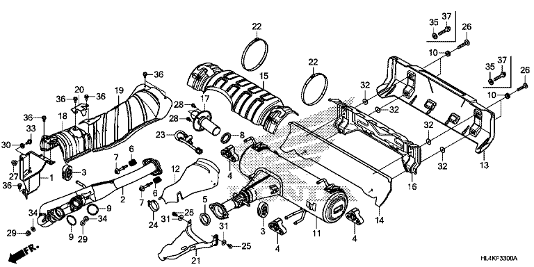 EXHAUST MUFFLER