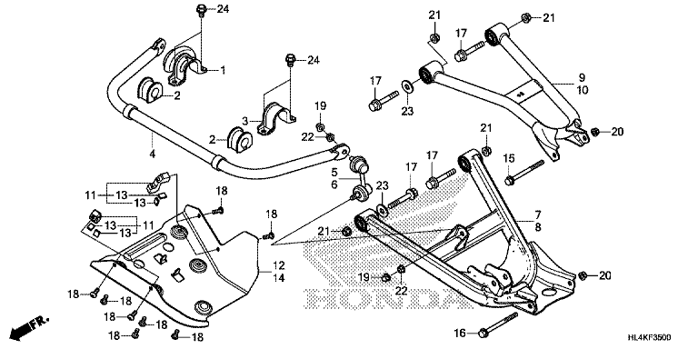 REAR ARM/REAR STABILIZER
