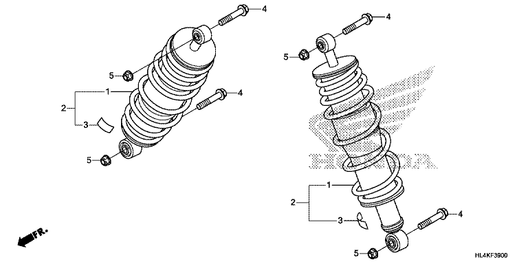 REAR SUSPENSION (SXS1000M3/M3P/M5P/M5D)