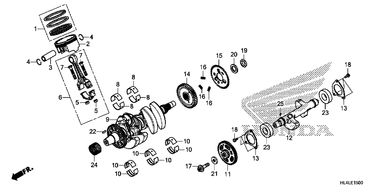 CRANKSHAFT/PISTON