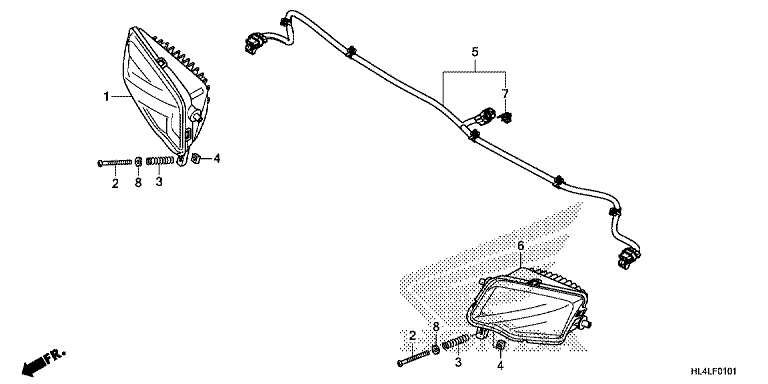 HEADLIGHT (SXS1000M3D/M3L/M5D/M5L)