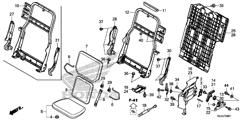 REAR SEAT