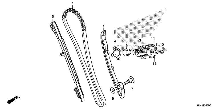 CAM CHAIN/TENSIONER