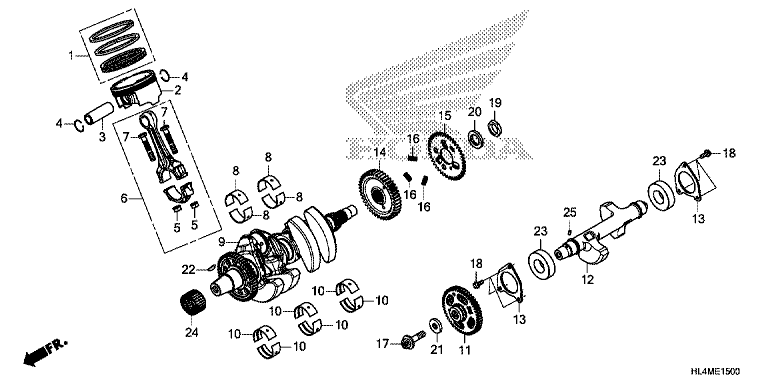 CRANKSHAFT/PISTON