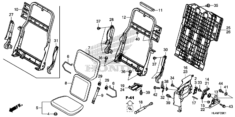 REAR SEAT