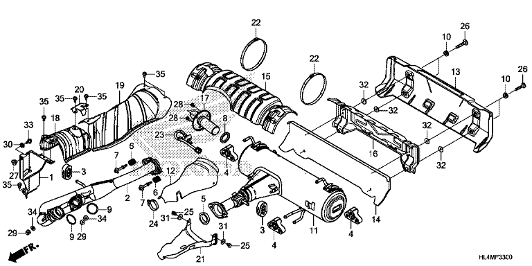 EXHAUST MUFFLER