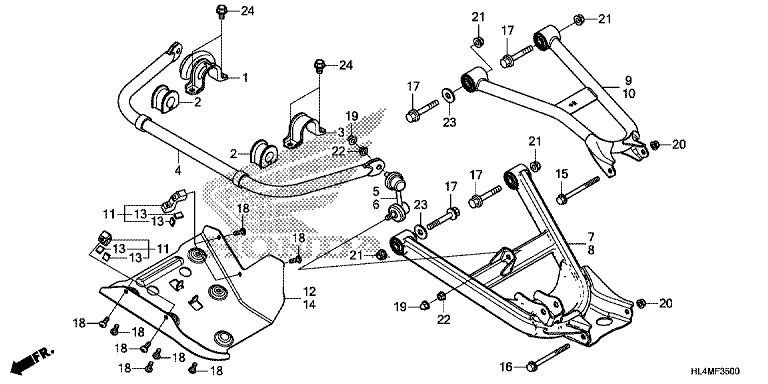 REAR ARM/REAR STABILIZER