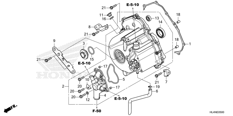 A.C. GENERATOR COVER