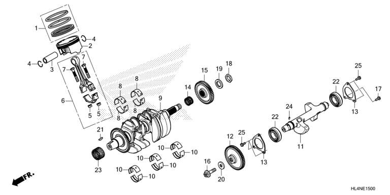 CRANKSHAFT/PISTON
