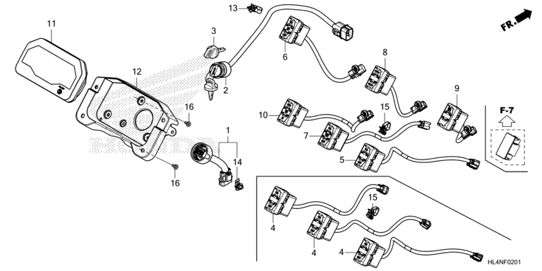 GAUGE/SWITCH (SXS1000M3D/M5D)