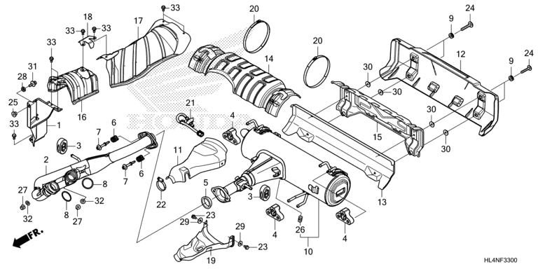 EXHAUST MUFFLER